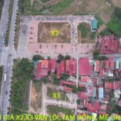 Bán đất đấu giá X2, Tam Đồng, Mê Linh