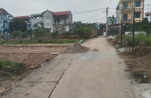 Bán đất tổ 10 thị trấn Quang Minh, lô góc, dt  66,8m2.