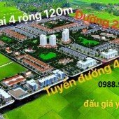 Bán đất đấu giá Yên Vinh, Mê Linh, đối diện đô thị HUD Mê Linh, vị trí đắc địa ngay Vành Đai 4 120m