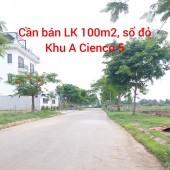 Bán nhanh Lk 100m2, sổ đỏ, khu A. Giá đầu tư