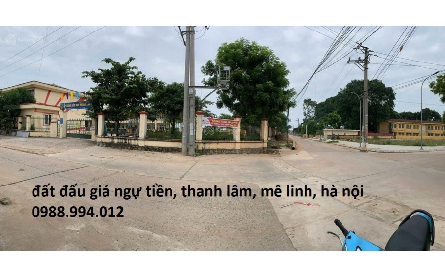 bán đất đấu THANH LÂM Mê Linh, cạnh trường học, cam kết bán đúng giá chủ thu 0988.994.012