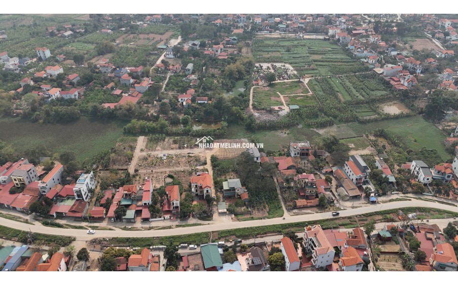 Bán đất liền kề cienco 5 Mê Linh, đường 24m, kinh doanh giá 65tr/m2