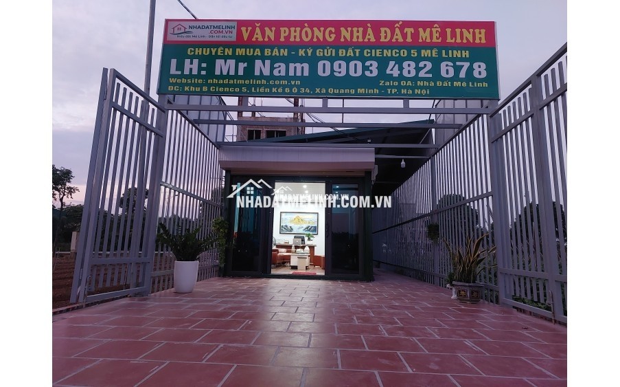 Cập nhật bảng hàng tháng 11/2025 dự án Cienco 5 Mê Linh