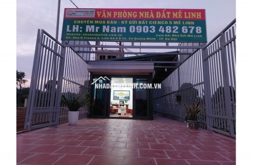 Cập nhật bảng hàng tháng 11/2025 dự án Cienco 5 Mê Linh