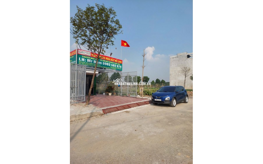 Bán BT 500m2 tại khu B dự án Cienco 5 Mê Linh, giá chỉ 3x tr/m2