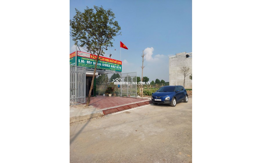 Bán BT 400m2 tại khu B dự án Cienco 5 Mê Linh, giá chỉ 3x tr/m2