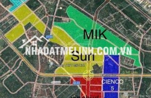 Bán liền kề 12 dự án Cienco 5 Mê Linh, dt 100m2, cần bán gấp