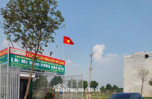 Bán BT 500m2 tại khu B dự án Cienco 5 Mê Linh, giá chỉ 3x tr/m2