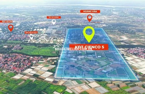 Bán Liền Kề 7 dự án Cienco 5 Mê Linh, gần Sun Group . giá tốt