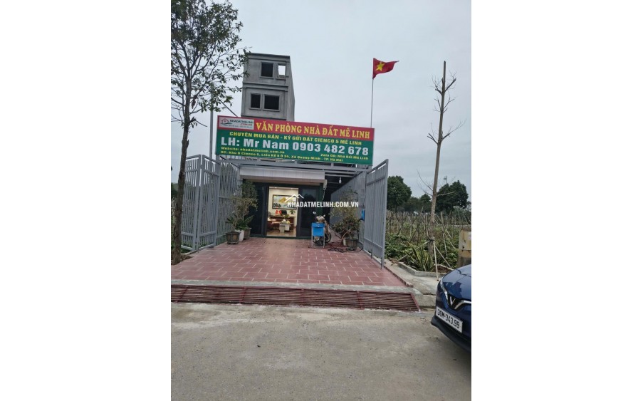 Bán liền 16 khu A,  mặt đường 24 khu A dự án Cienco 5 Mê Linh
