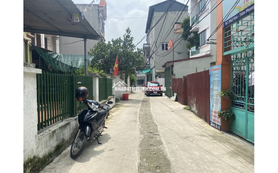 Đất Phố Yên,Tiền Phong,Mê Linh,106m full thổ cư,đường oto thông,giá 6Xtr/m