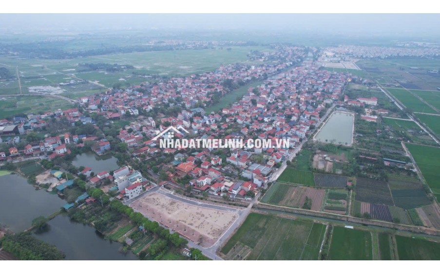 Đấu giá Tiến Thắng, Mê Linh vỉa hè 15m chỉ nhỉnh 4 tỷ