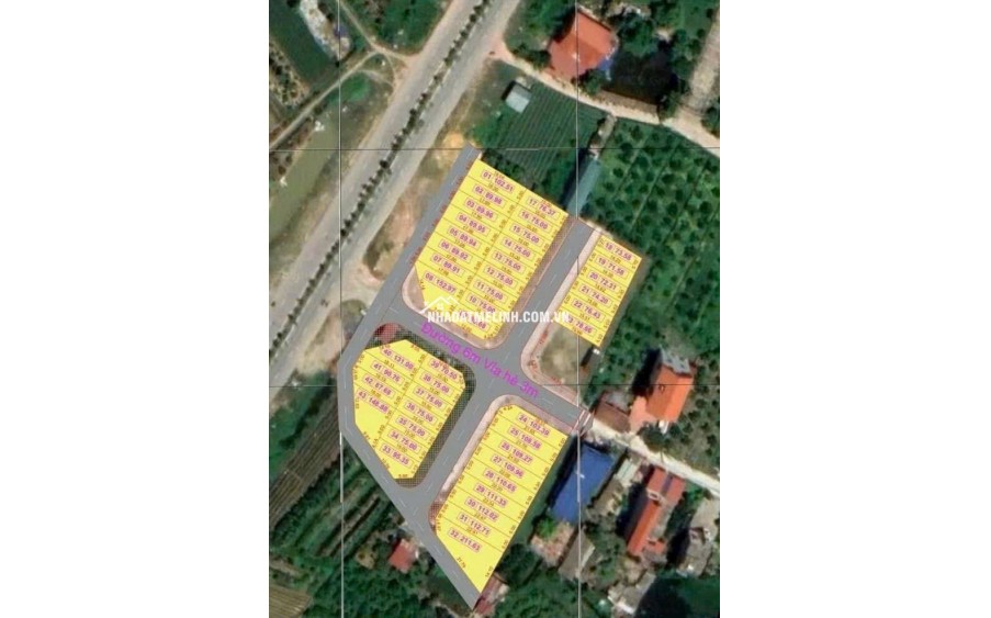 Đấu giá X2 yên vinh. Đối diẹn KĐT Hud Mê Linh. gần KĐT Sun