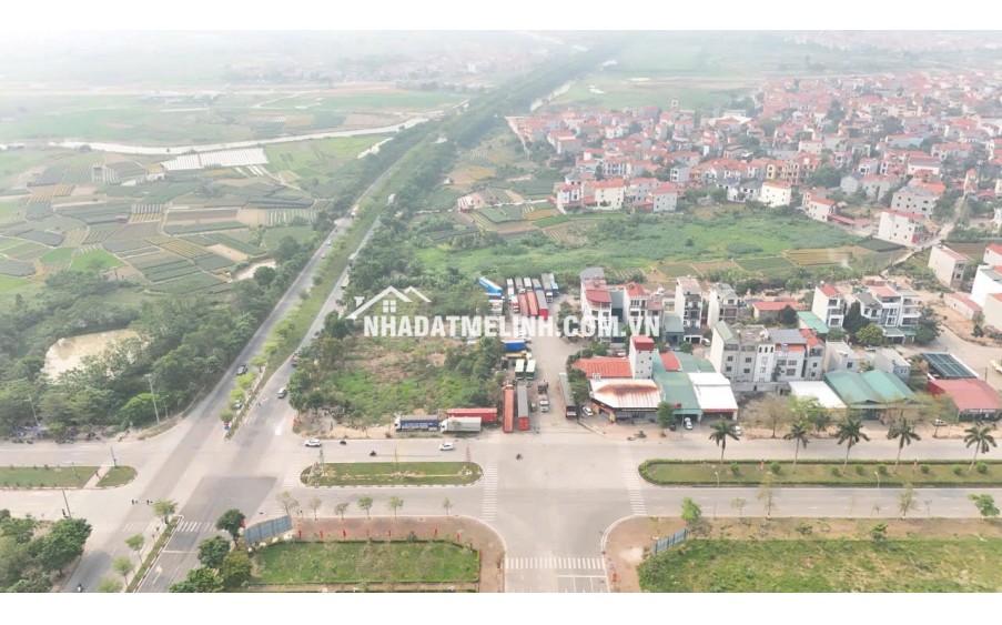 Lô Góc trung tâm hành chính Mê Linh (cũ). khu đông dân ít người bán