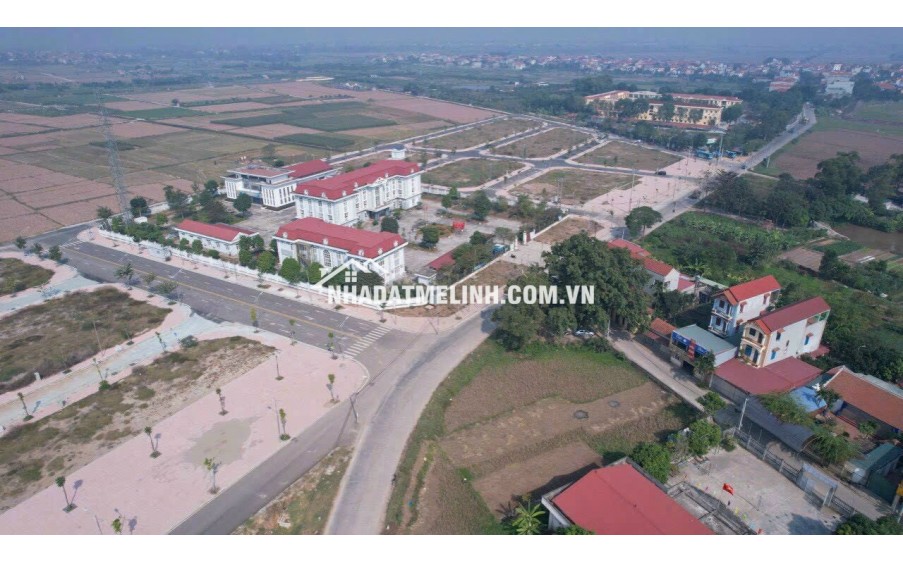 đấu giá tiến thịnh, mê linh. chưa đến 4 tỷ sở hữu 90m2