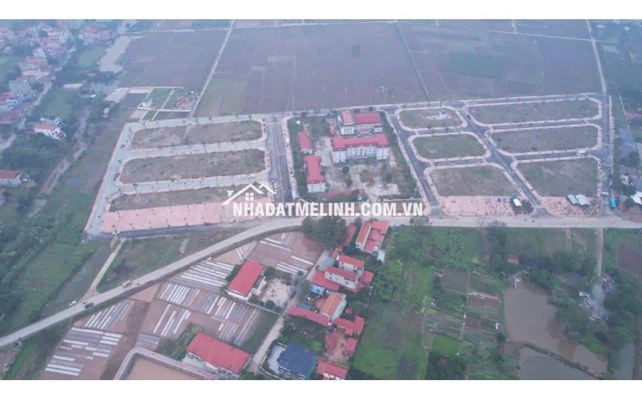 đấu giá tiến thịnh, mê linh. chưa đến 4 tỷ sở hữu 90m2