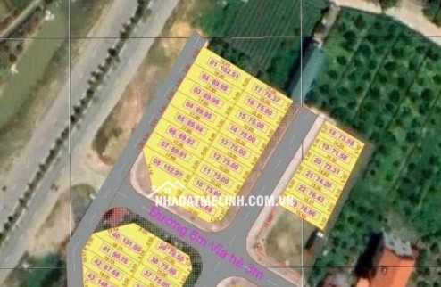 Đấu giá X2 yên vinh. Đối diẹn KĐT Hud Mê Linh. gần KĐT Sun