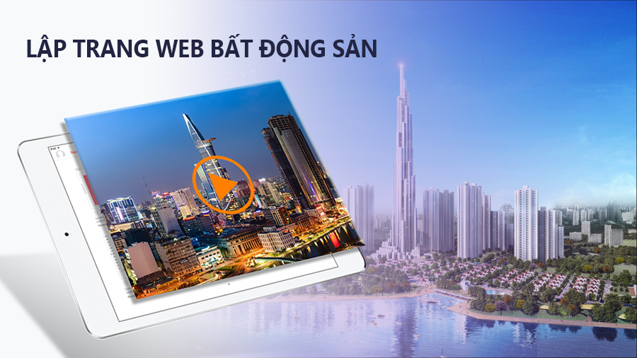 Lập trang web bất động sản